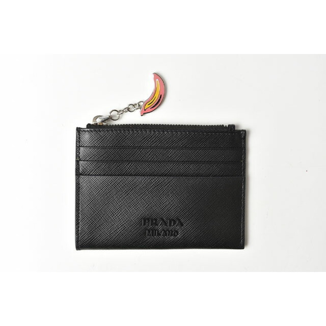 Prada Black Saffiano Card Case